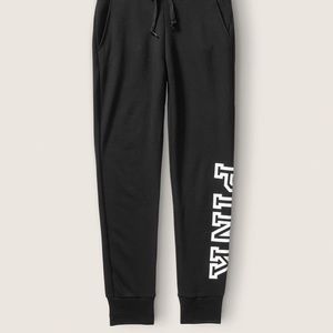 pink black everyday lounge jogger pants